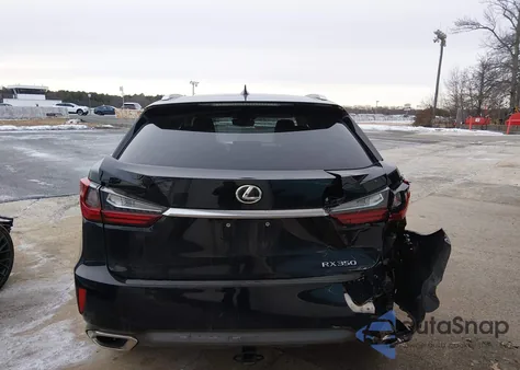 2016 Lexus Rx 350 from USA, damaged, VIN JTJBZMCA6G2003619